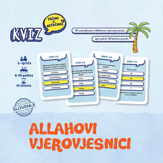 Kviz Allahovi vjerovjesnici - Revda