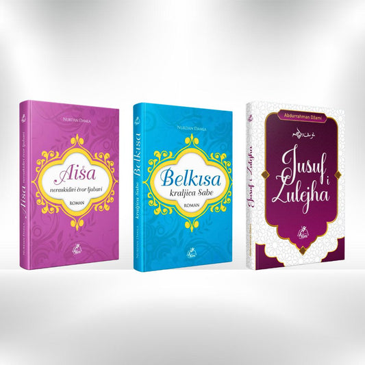 Set od 3 knjige – Aiša, Belkisa i Jusuf i Zulejha - tri inspirativne priče - Revda